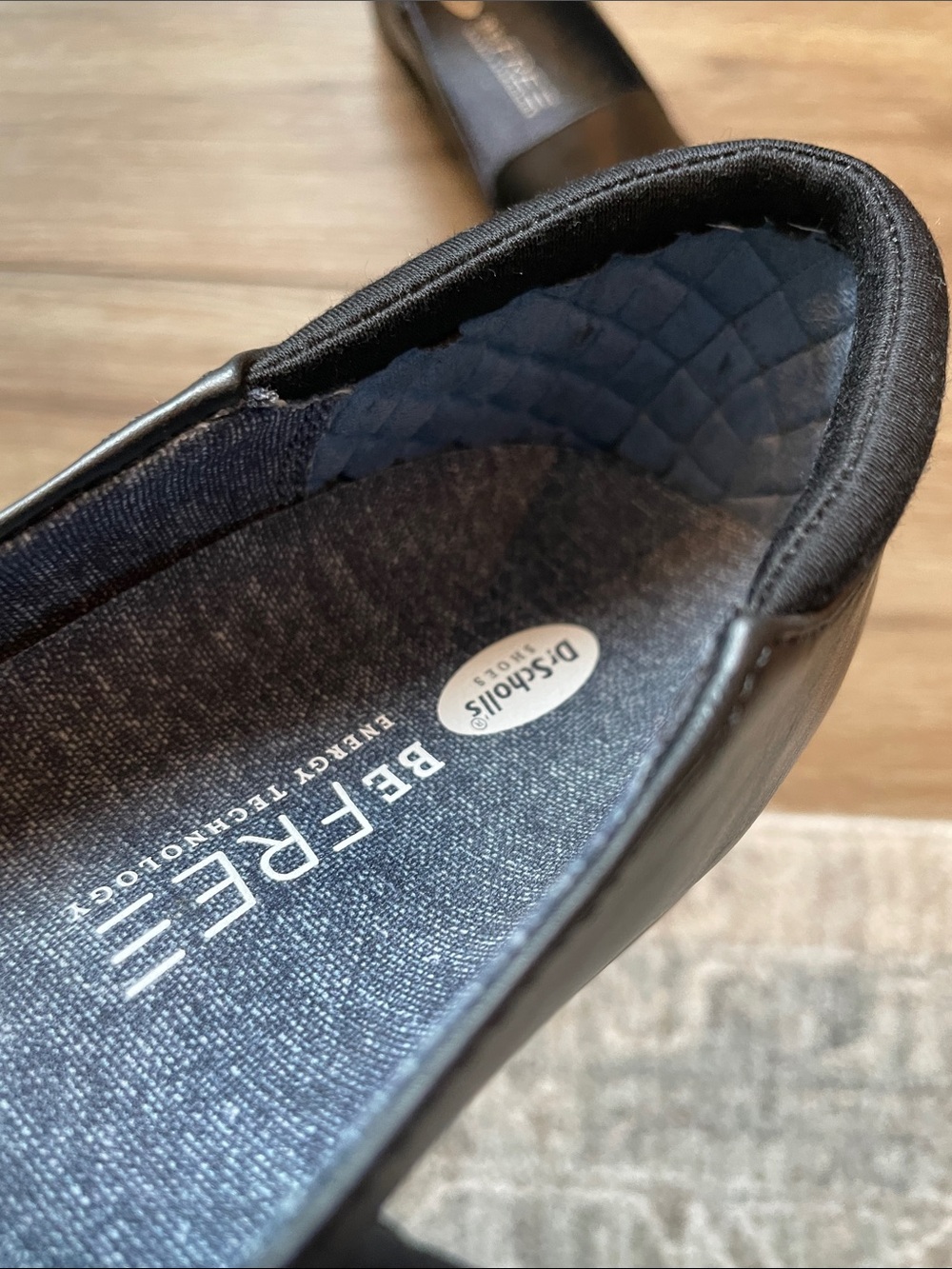 Dr Scholl's Leo Stud Be Free Energy Technology Womens Flats Black Size 8 - Picture 7 of 10
